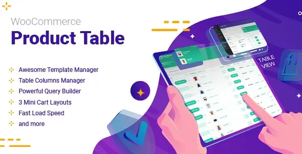 WooCommerce Product Table GPL